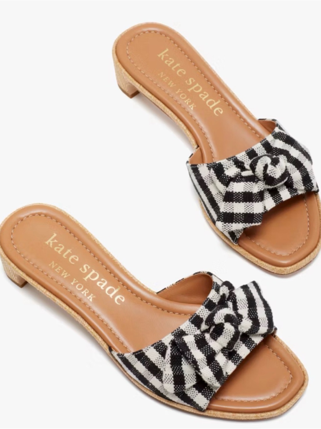 Kate Spade Lilah Bow Slide Sandals